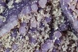 Purple, Botryoidal Grape Agate With Quartz - Indonesia #105267-2